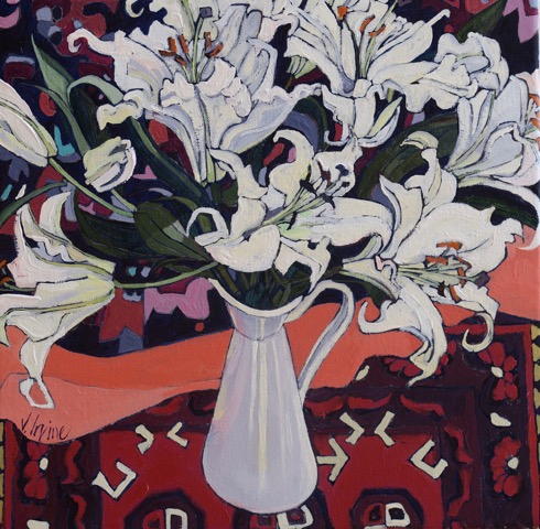 1133-Lilies-and-Persian-rug